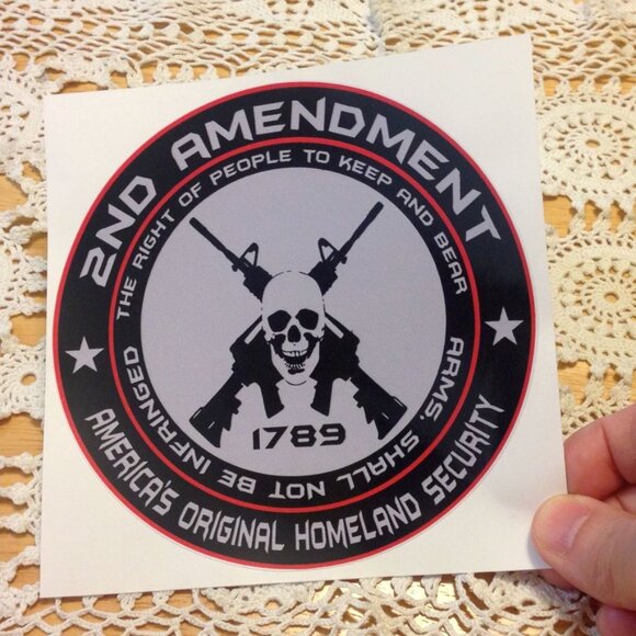 2nd Amendment Support Decal - Picture 1 of 2